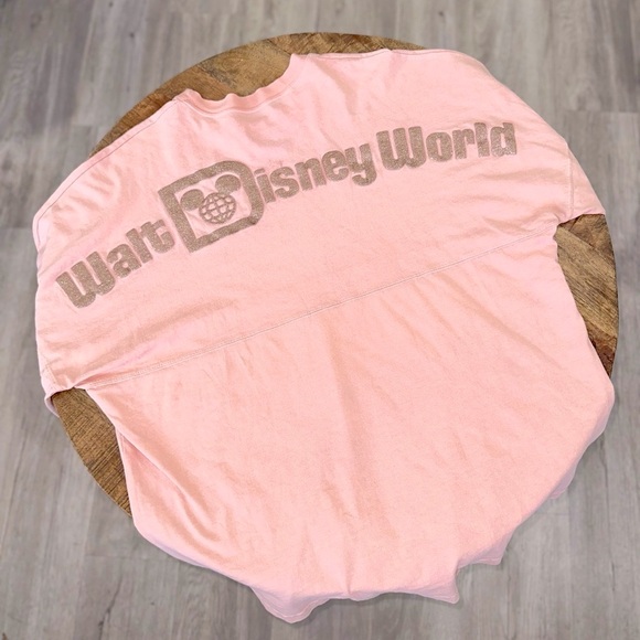 Walt Disney World Parks Large Peach/Pink Spirit Jersey - Picture 4 of 5